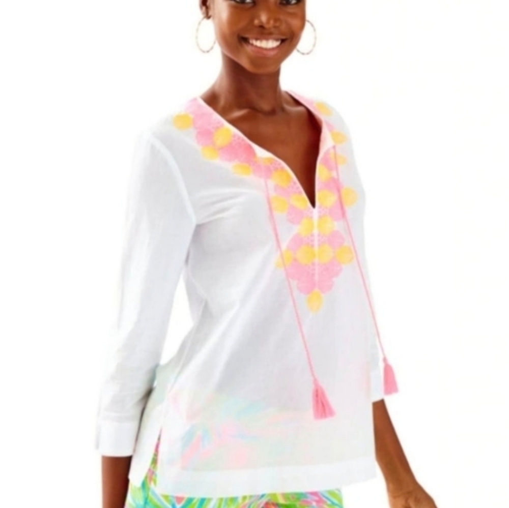 Lilly Pulitzer Amelia Island Tunic, Size Medium